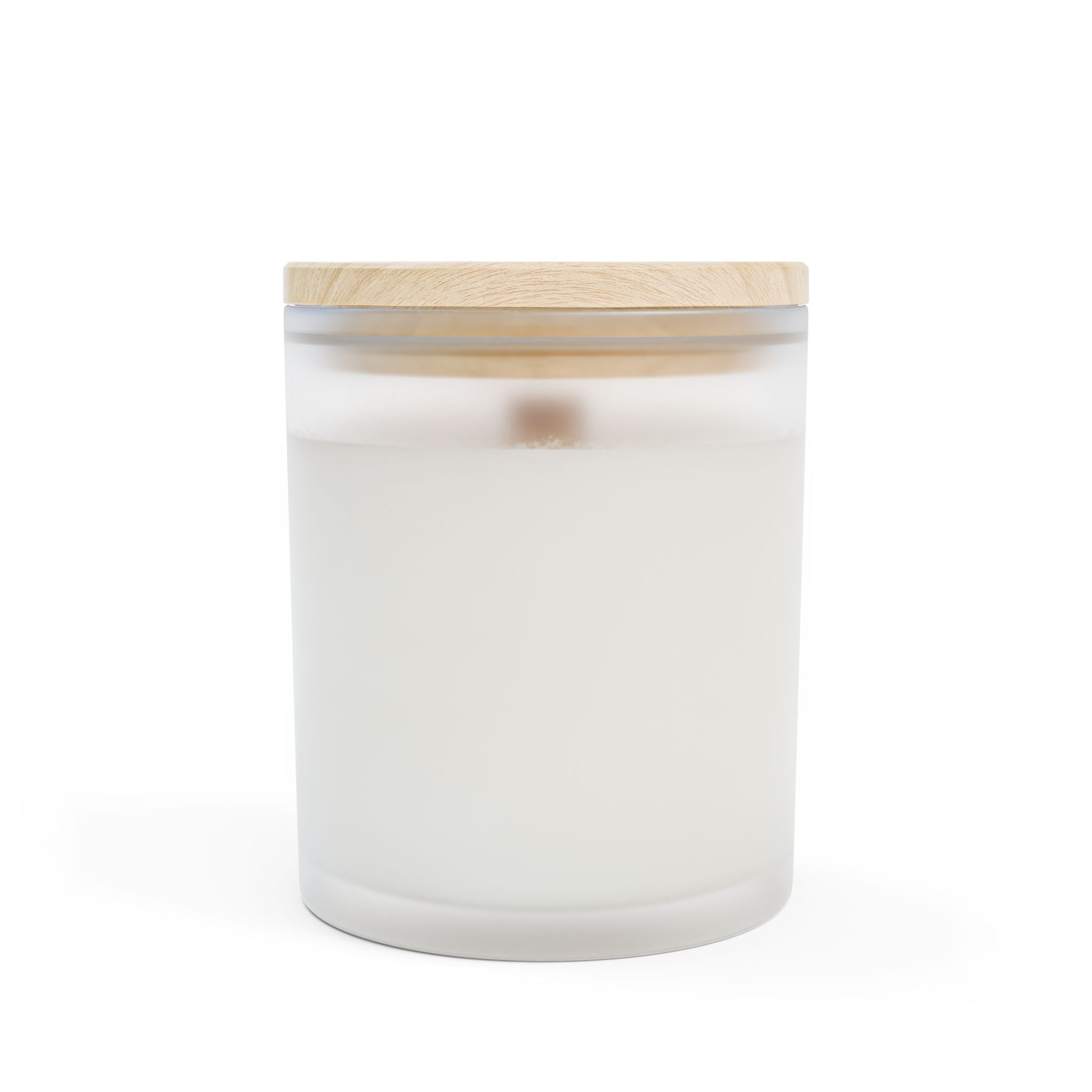 Frosted Glass Candle — 11oz Soy Candle | FRANKINSCENT Made in USA