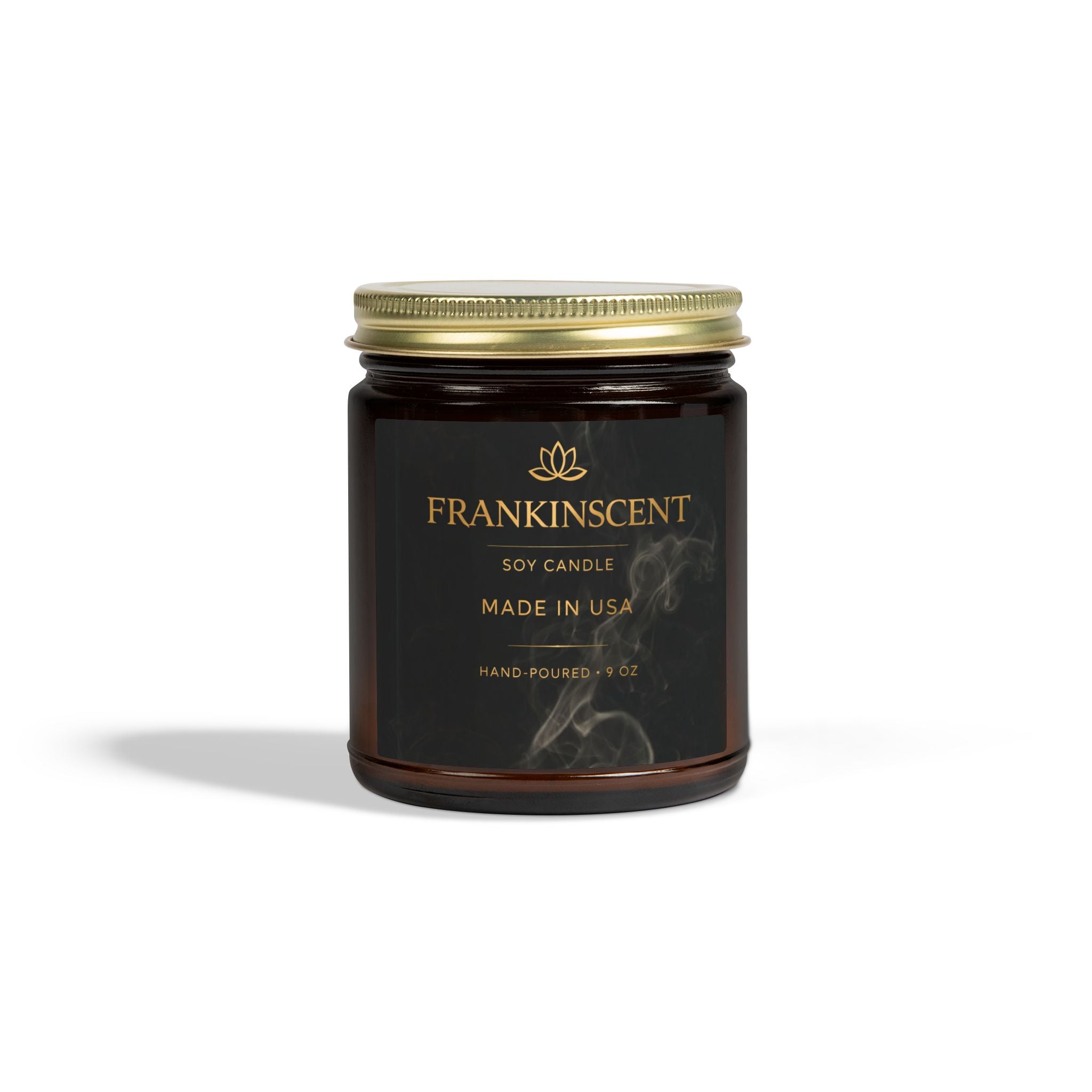 Coconut Apricot Soy Candle (4oz & 9oz) — Small Jar Scented Candle, Made in USA
