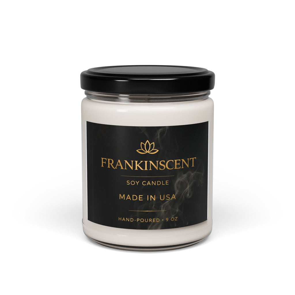 Frankinscent Luxury Soy Candle — 9oz Hand-Poured Scented Candle (Made in USA)