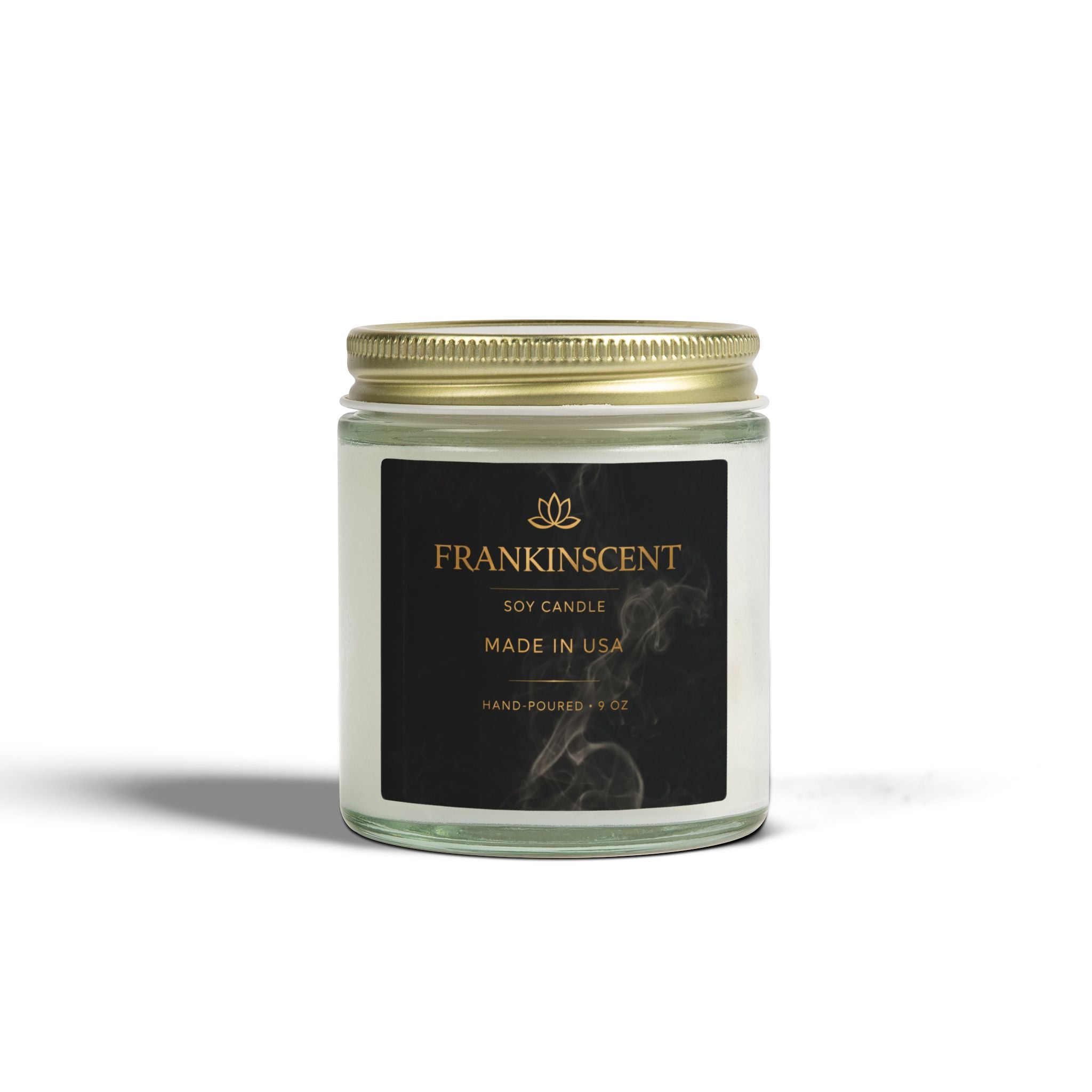 Coconut Apricot Soy Candle (4oz & 9oz) — Small Jar Scented Candle, Made in USA