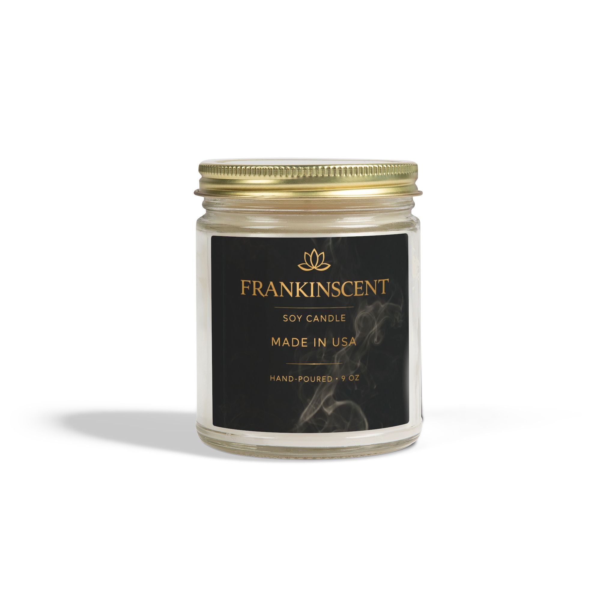 Coconut Apricot Soy Candle (4oz & 9oz) — Small Jar Scented Candle, Made in USA