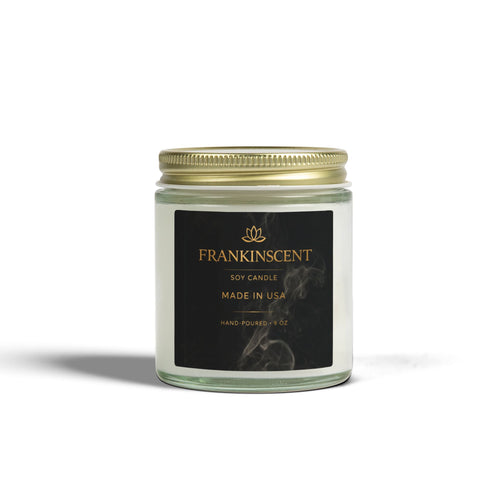 Coconut Apricot Soy Candle (4oz & 9oz) — Small Jar Scented Candle, Made in USA