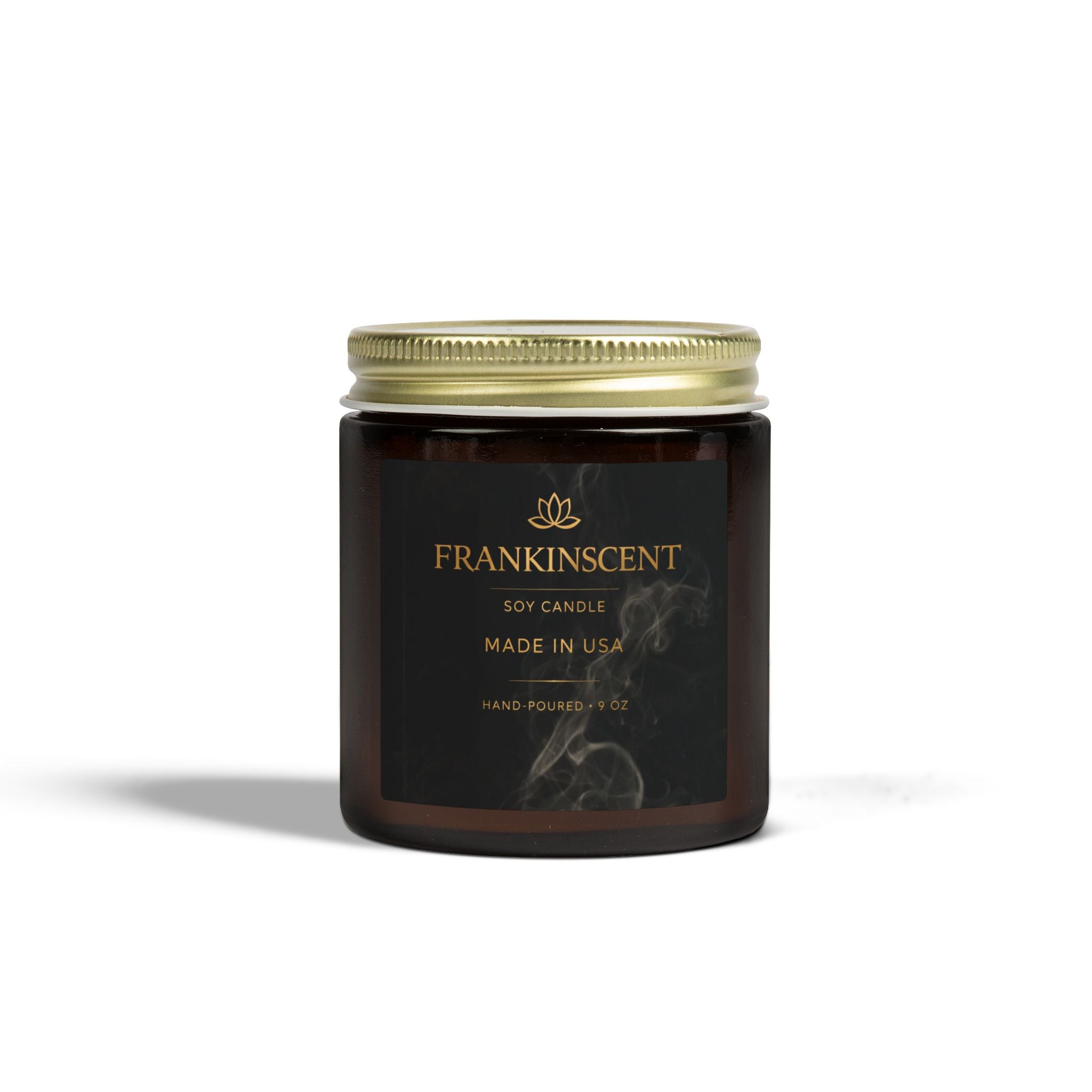 Coconut Apricot Soy Candle (4oz & 9oz) — Small Jar Scented Candle, Made in USA